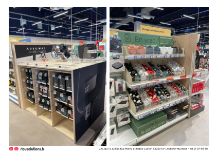 Visuel 3 - Structuration d’un espace magasin