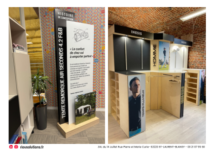 Visuel 4 - Structuration d’un espace magasin